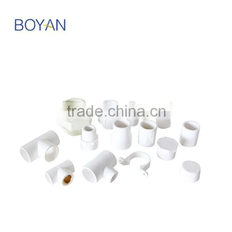 China supplier PVC sch40 pipe fitting socket