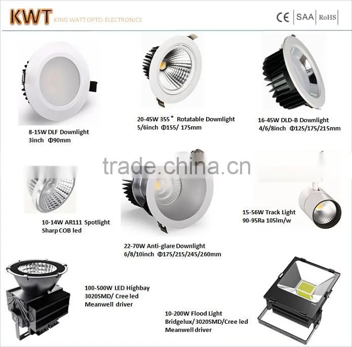 surface mounted adjustable led ceiling spotlight 15w/20w/25w/30w/35w