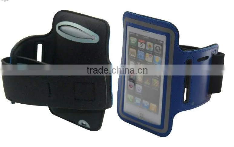 Wholesale cheap but high quality custom sport armbag for running /Factory comfortable sport gym armband adjustable strap/logo