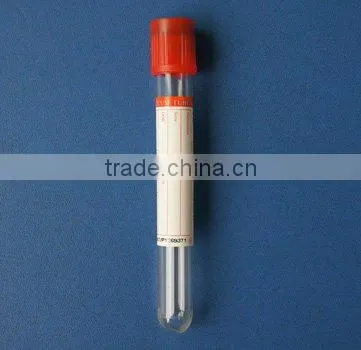 Disposible vacuum blood collection plain tube