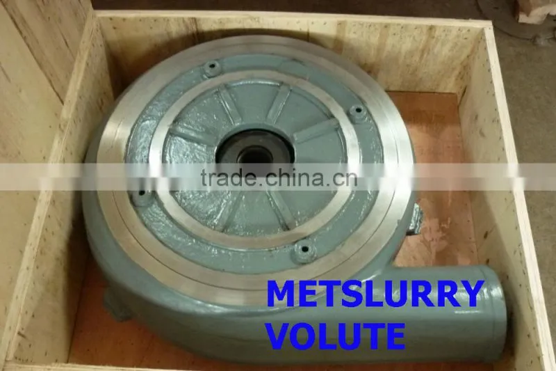 WEAR RESISTANT SPARE PARTS VOLUTE LINER B110 FOR CENTRIFUGAL SLURRY PUMP