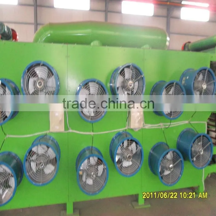 Rubber sheet cooling line