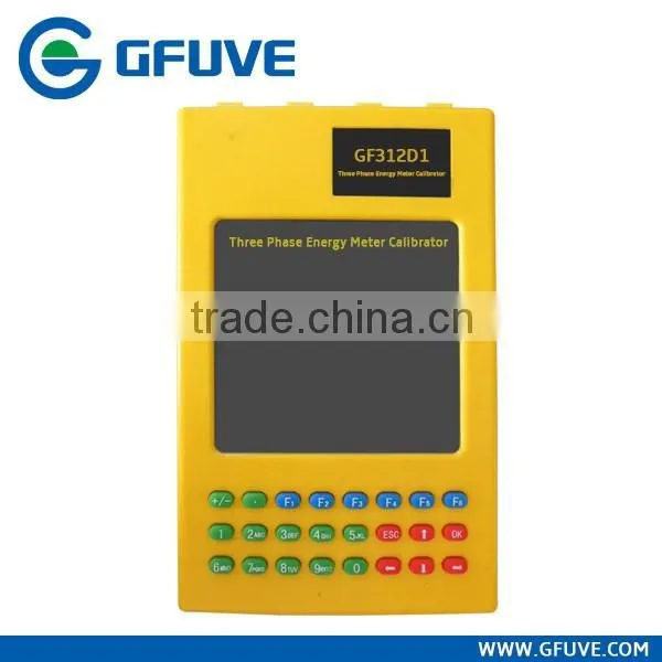 GF312D1 Handheld Three Phase Energy Meter Field Calibrator with current clamps