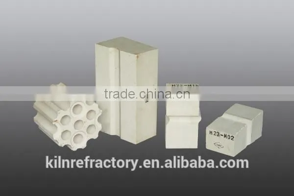Refractory low creep andalusite brick for hot blast stoves HBS