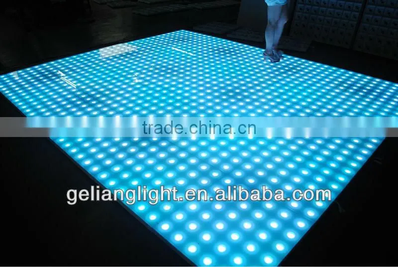 2014 Most Professional Dance Floor Waterproof Floor LED Light