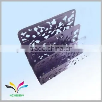 School and office stationery wholesale magazine file folder embossing wire desktop documents storage shelf