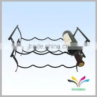 Factory quality good functional supermarket shipping wine display rack