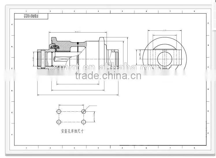 Excavator undercarriage roller
