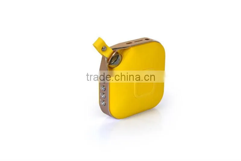 2016 Factory Wholesales Wireless Portable Music Mini Speaker Bluetooth With Fm Radio