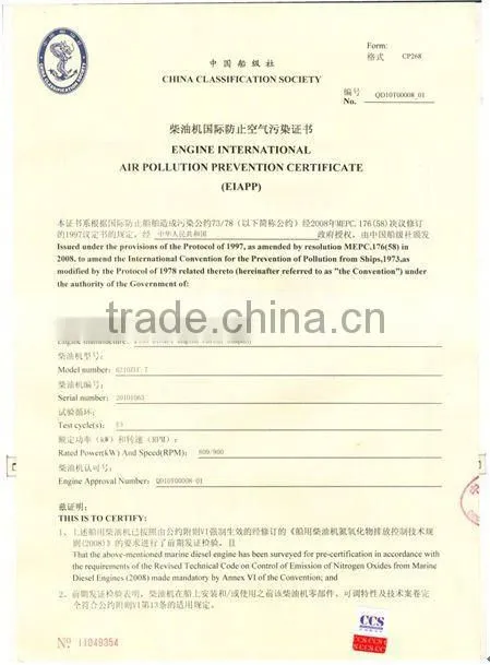chinese zichai diesel generator set(630-1320kw)