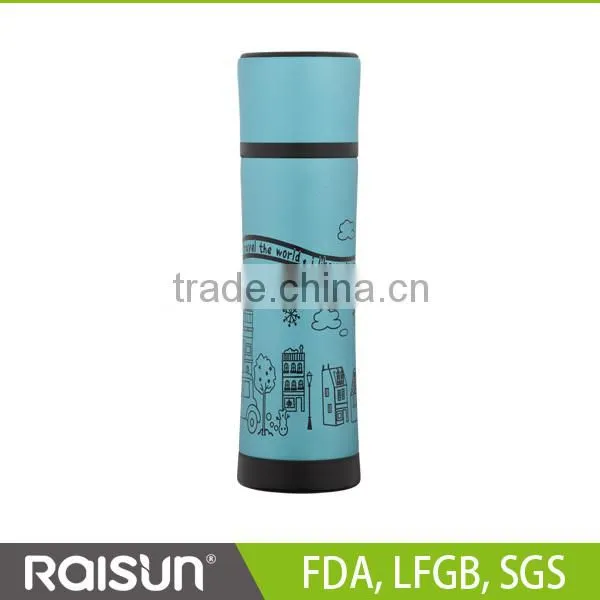 high vacuum double wall stainless steel vacuum office cup 350ML 500ML