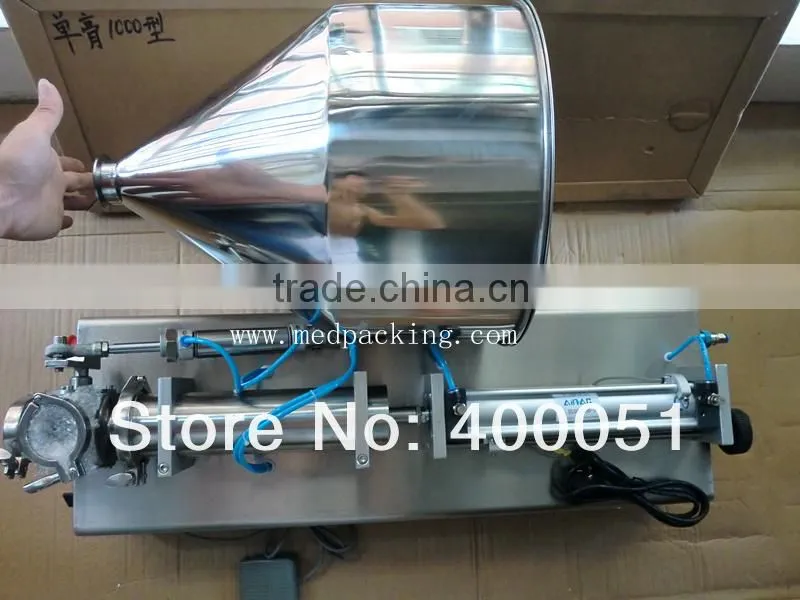 Pneumatic automatic filling machine, Paste/Cream/Shampoo Filling Machine