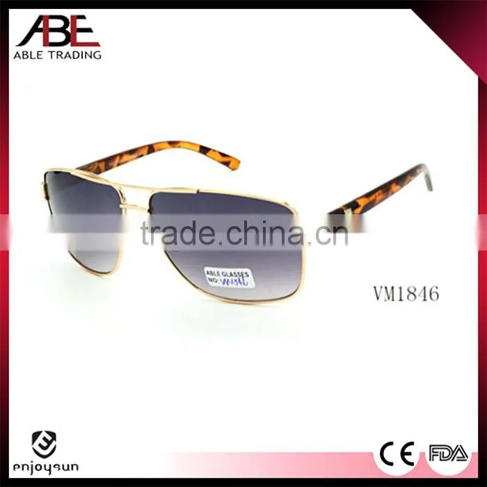 2016 woman classic uv400 lens polarized fashion sun glasses metal cheap sunglasses eyewear made in China