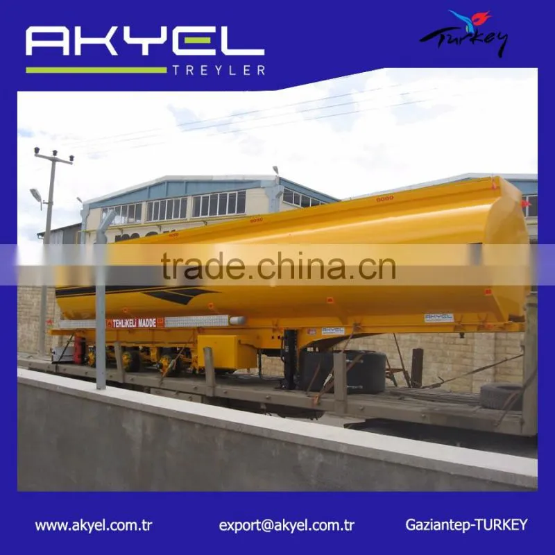 3 Axle oil/ fuel tanker trailer
