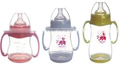 FDA AND FOOD GRADE FACTORY PLASTIC PP BABY FEEDING BOTTLE