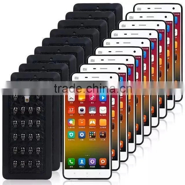 Punk Style Cellphone Case for MI 4,3d clinch and skull style case