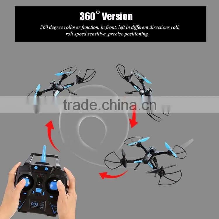 CF Mode 2.4GHz 4CH 6-Axis Gyro RTF Drone RC Hexacopter Quadcopter White#SV029053