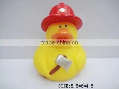 3pcs Funny Yellow Rubber Duck toys