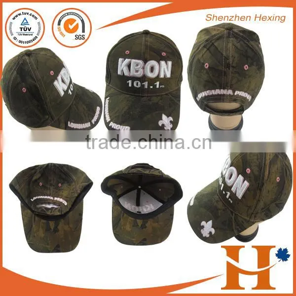 Latest design good quality cap baseball cap embroidery logo