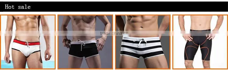 top quality and fashion men swimwear shorts with men high cut swimwear of european swimwear designer