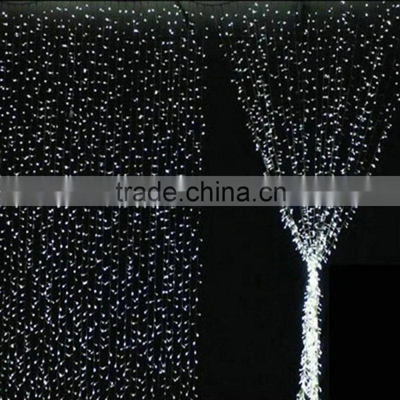300L CE ROHS certificated LED curtain light for wedding /party /christmas decorations