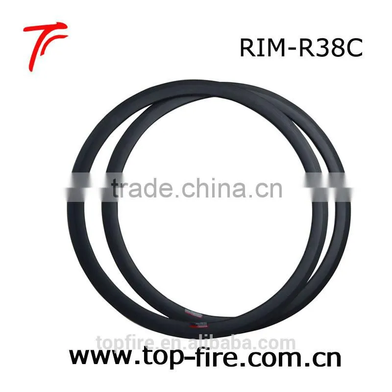 2014 best-selling superior quality 700C 24mm light weight road clincher rims, light road rims , full carbon rims for sales