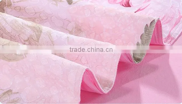 import fashion embroider china supplier 100% cotton percale bedding sets