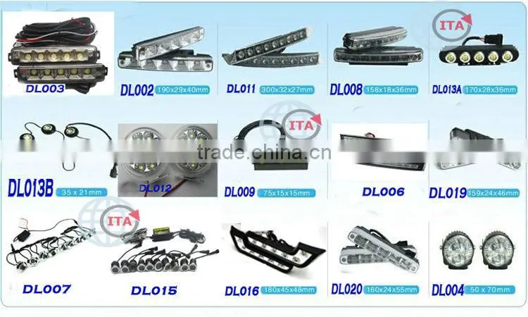 HOT SALE! flexible car daytime running lights LED