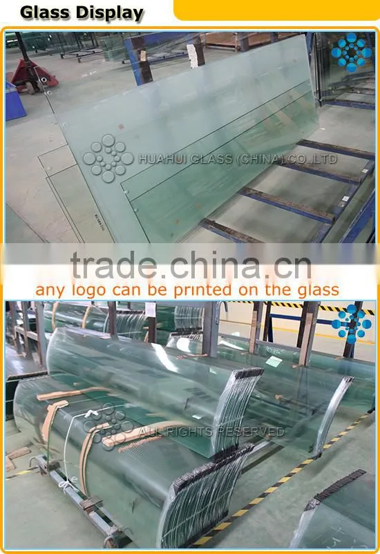 10mm clear cheap custom shower screen