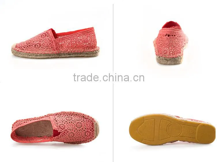 High quality canvas jute sole cheap espadrilles shoes soles of espadrilles