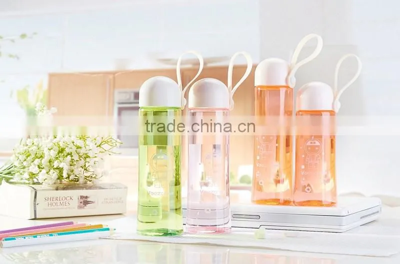 travel bottle /bpa free water bottle /plastic drinking bottle