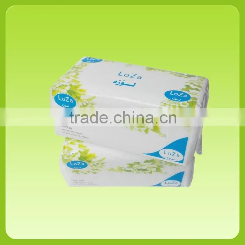 Travel pack facial tissue paper