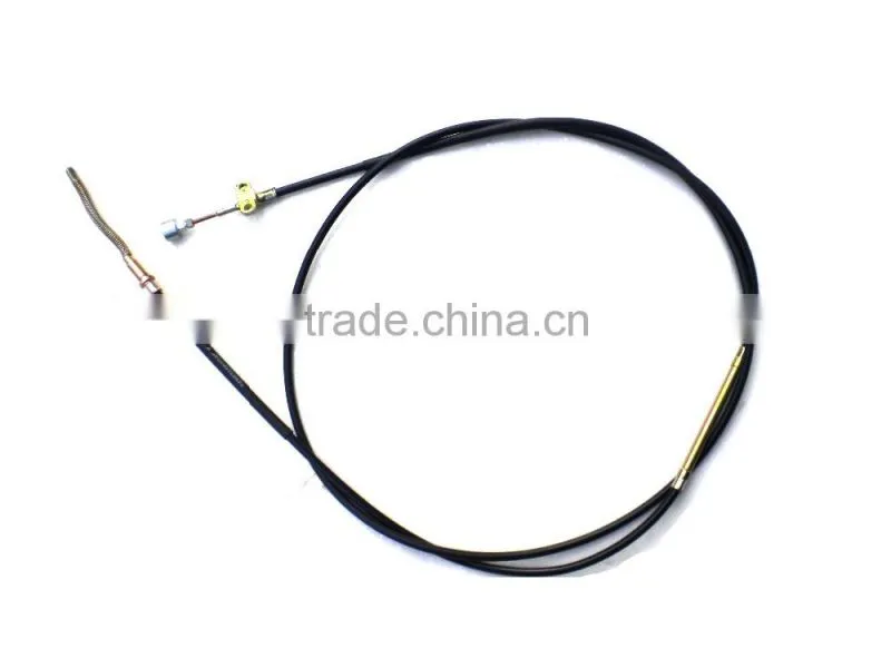JMC 98 new design brake cable auto truck hand brake cable black Ningbo JMC pickup truck auto spare parts