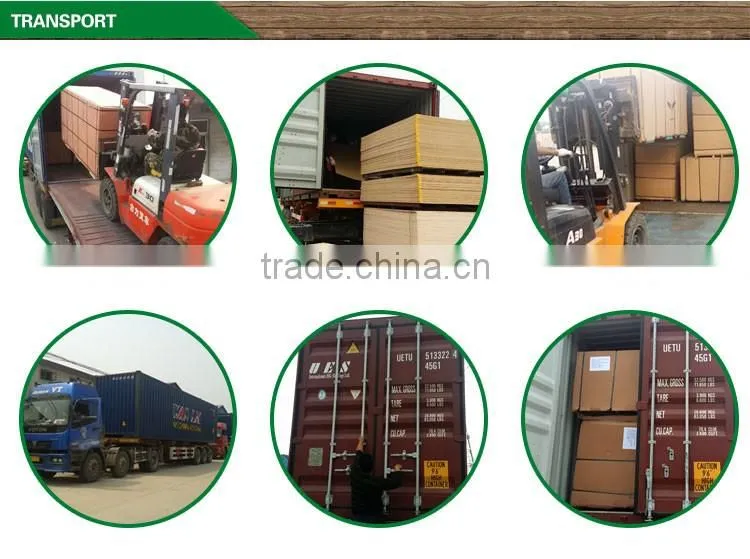 Red Oak Veneer MDF Good quality For Middle East
