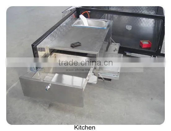 2014 Walking Through 9*4 FT Australian Folding Trailer CPT-08D