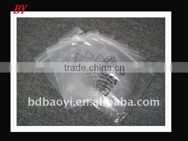 plastic zipper packaging bag