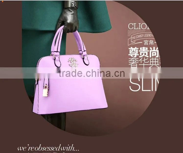 Factory price PU lady hand bag women leather shoulder bag