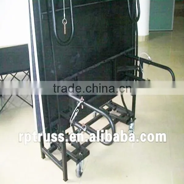 portable stage with wheels,layer stage,movable stage platform