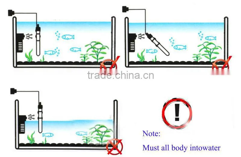 Eco-friends hot sale display digital mini aquarium fish tank heater