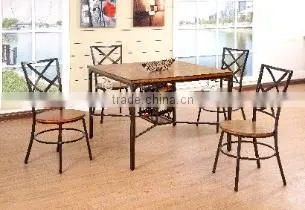Modern restaurant table and chairs Luxury Dining Room Furniture