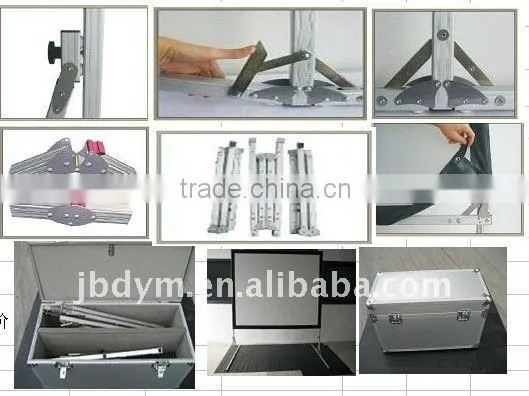 JBD-SF 100"(4:3) Rear Fast Fold Screen