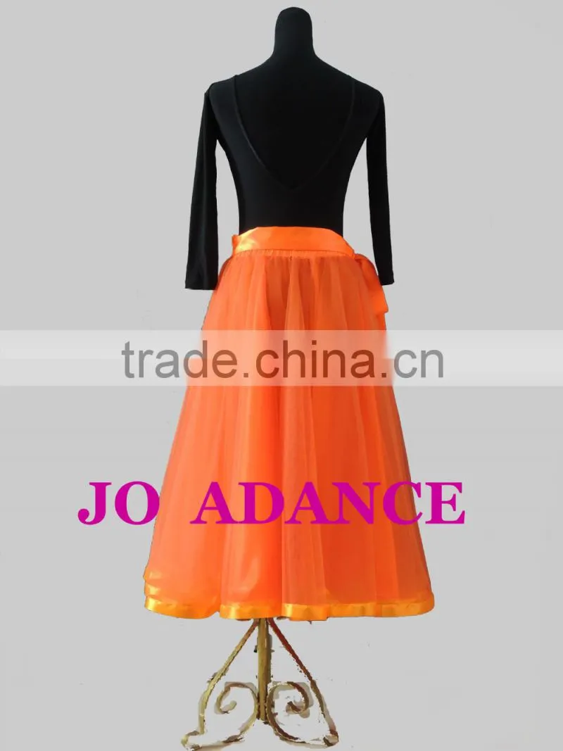 Ballroom dance skirt dance costumes Ms. dance clothing Dance skirt Ballroom skirt