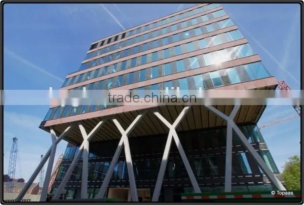 China Manufacture Safety Tempered Building Elevation Glass