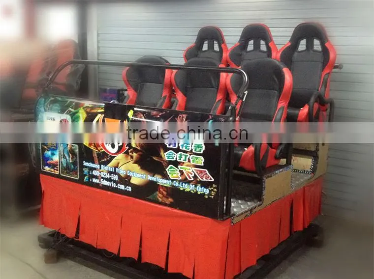 Cinema 4d seats with special effects made for 4D cinema system