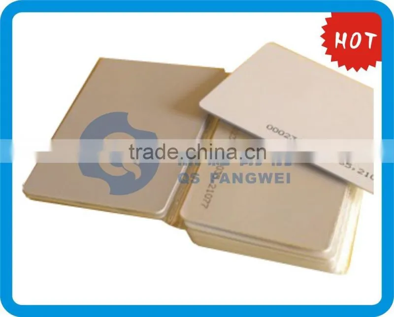 Custom-printed plastic VIP cards