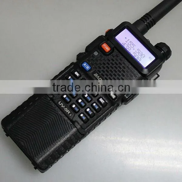 Two Way Radio BAOFENG UV 5R VHF&UHF 136-174 / 400-520 Mhz Dual Band with 3800 mAh li-ion battery Ham Radio