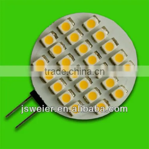 China Led G4 12VDC G4 SMD 3528 Round Shape CE RoHS