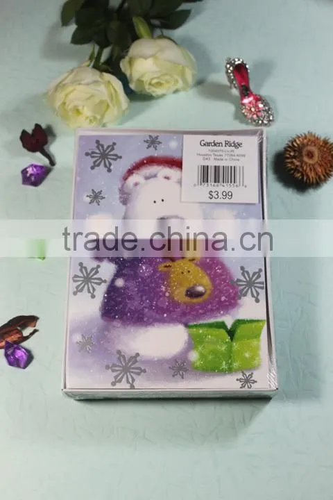 Cute cartoon gift card box set , greeting card