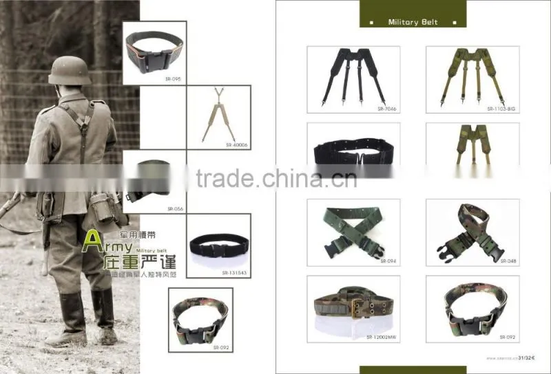 New design jeans genuine leather suspender belts
