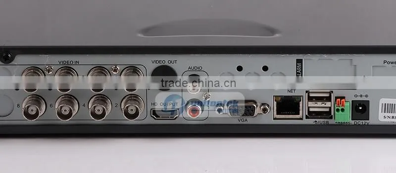 TVI DVR 1080P/720P Recorder 8CH DVR H 264 For HD TVI Camera Mobile P2P View